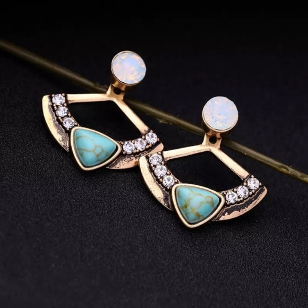 2 in 1 Double Sided Multifunction Earrings